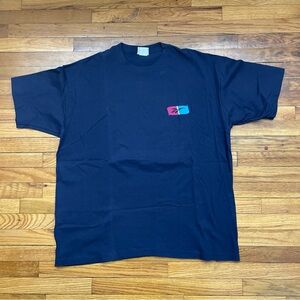 90s Vintage Reebok Logo Double Sided Single Stitch Graphic T Shirt Size 2XL Used